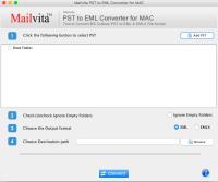 Mailvita PST to EML Converter for Mac image 1